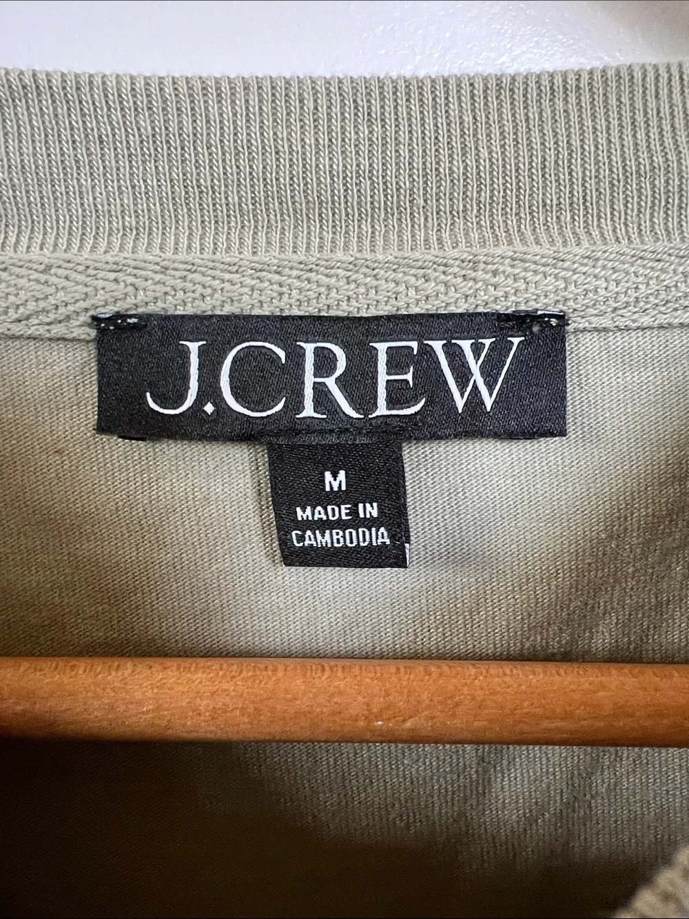 J Crew Relaxed Premium Weight cropped T